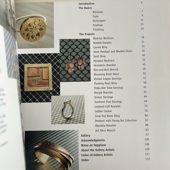 Making Metal Jewelry: Projects, Techniques, Inspiration Paperback - Picture 2 of 2